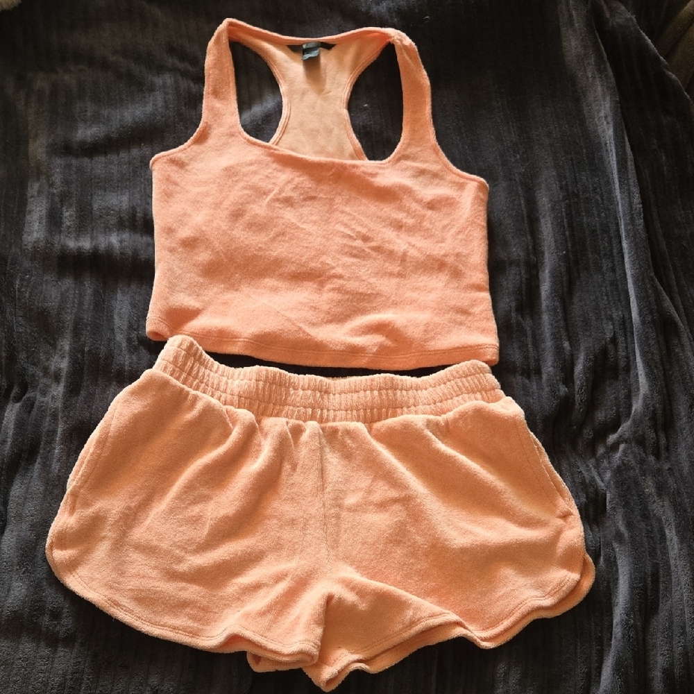 Peach Sleepwear Set Victoria's Secret